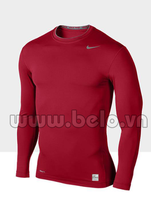 Áo lót bóng đá body giá rẻ màu đỏ đô